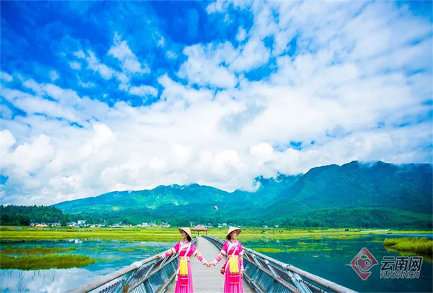 早安云南|北海濕地：北緯25°的靈秀，飄浮在水面的草原